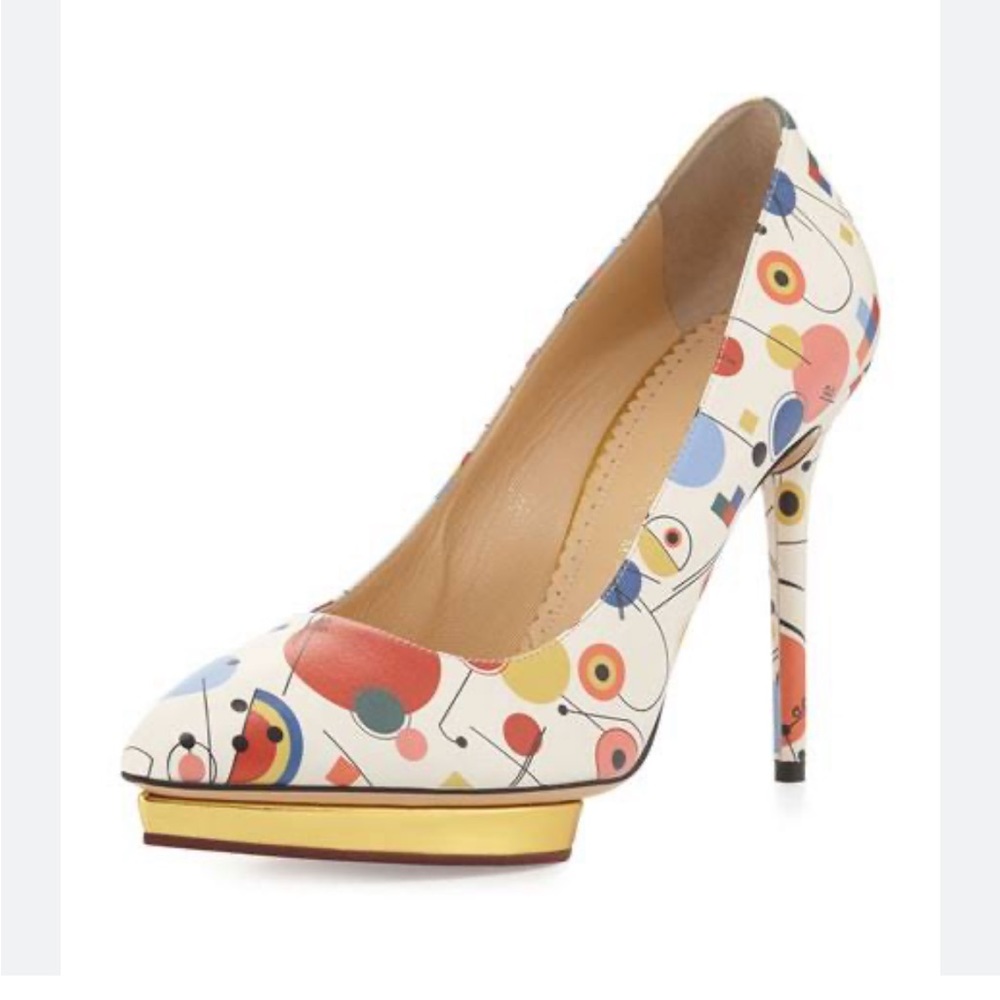 Charlotte Olympia Debbie Multicolor Heels